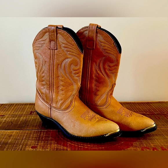 Vintage Inspired Leather Cowboy Boots❤️🏜️🌵 - Picture 11 of 11